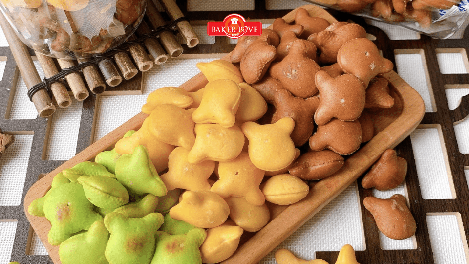 Bánh gấu nhân kem thơm ngon