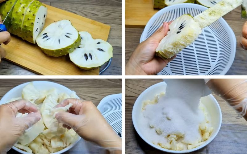 Trà mãng cầu xiêm