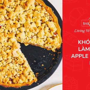 Khóa học làm bánh apple crumble pie