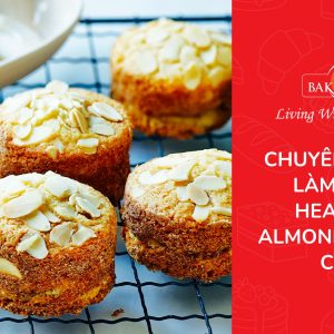 Khóa học làm bánh healthy almon sponge cake