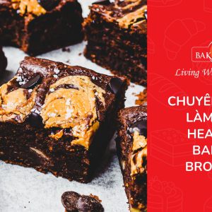 Khóa học làm bánh healthy banana brownies