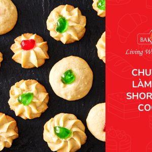 Khóa học làm bánh shortbread cookies