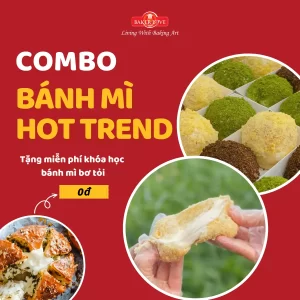 Combo bánh mì hot trend